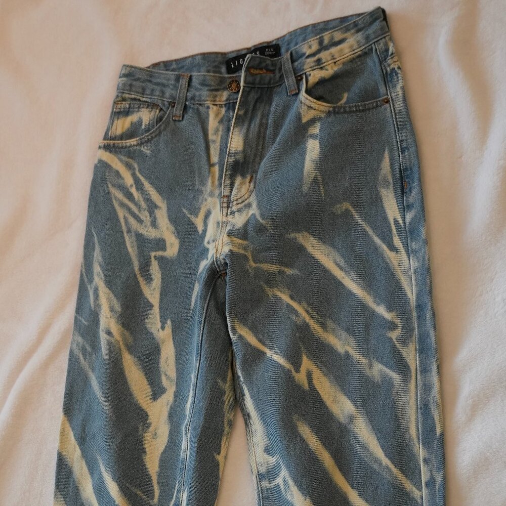 Princess Polly: Alabama Jean Tie Dye Denim - Size 0